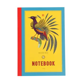 A5 notebook - GOLDEN ROSE