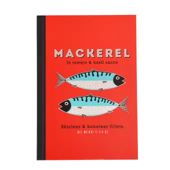 A5 notebook - Fish MACKEREL