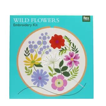 Embroidery kit - Wild Flowers