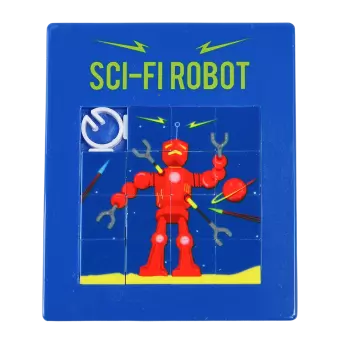 Sci-Fi Robot Slide Puzzle