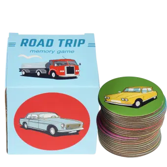 Memory game (12 pairs) - Road Trip