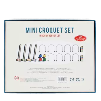 Mini croquet set