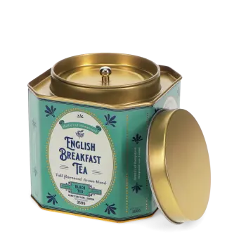 Metal tea caddy - English Breakfast