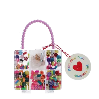 Make your own bead jewellery set - Handbag