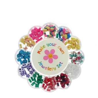 Make your own bead jewellery set - Daisy