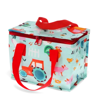 Insulated lunch bag - Farmyard