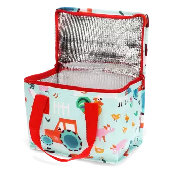 Insulated lunch bag - Farmyard