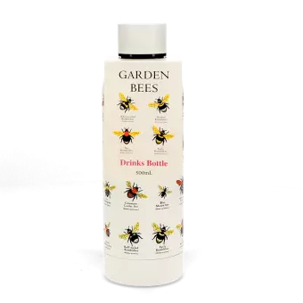 Stainless steel drinks bottle 500ml - Garden Bees