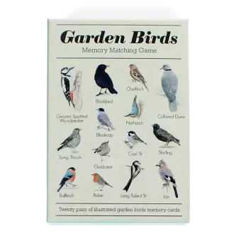 Memory game (40 cards) - Garden birds