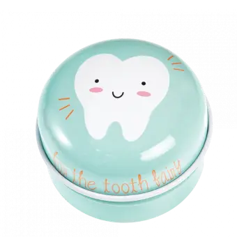 Tooth fairy tin - Blue