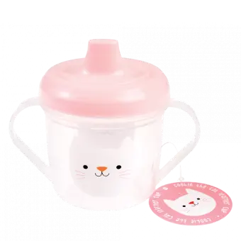 Childrens beaker - Cookie the Cat