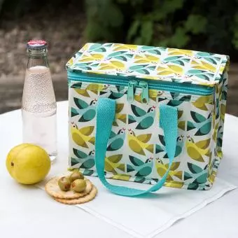 Insulated lunch bag lifestyle - Love Birds