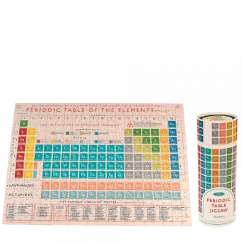Jigsaw puzzle in a tube (300 piece) - Periodic Table