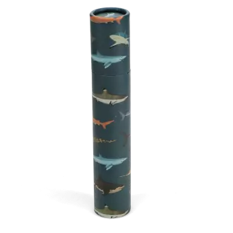 Long tube of colouring pencils - Sharks
