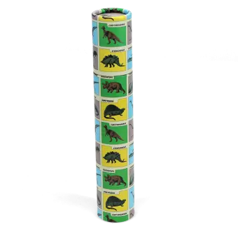 Long tube of colouring pencils - Prehistoric Land