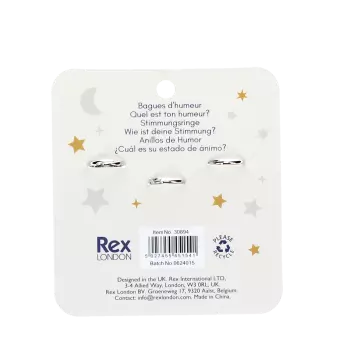 Mood rings (set of 3) - Heart, star & moon