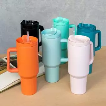 Travel tumbler with handle (1.2Ltr) 