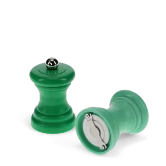 Travel salt & pepper mill set - Green