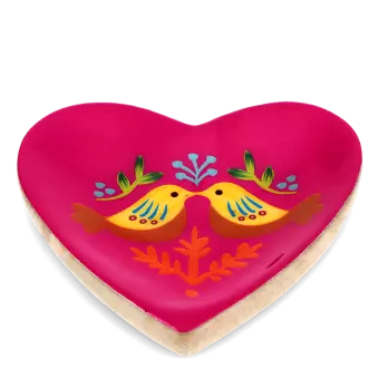 Birds heart trinket dish
