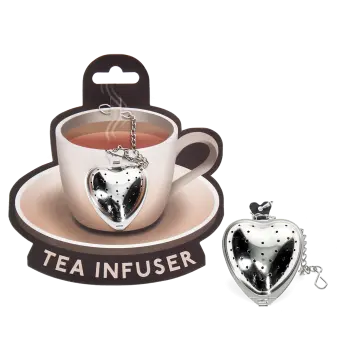 Stainless steel tea infuser - Heart