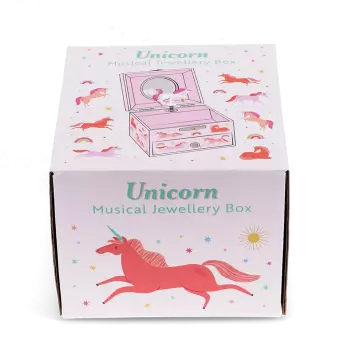 Musical jewellery box - Unicorn
