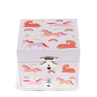 Musical jewellery box - Unicorn