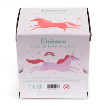 Musical jewellery box - Unicorn