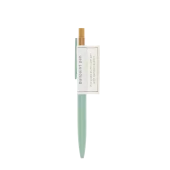 Recycled ballpoint pen - Mint green