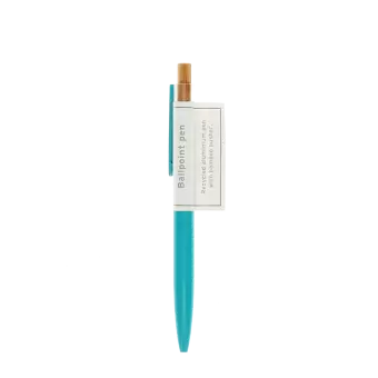 Recycled ballpoint pen - Turquoise