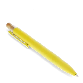 Recycled ballpoint pen - Yellow