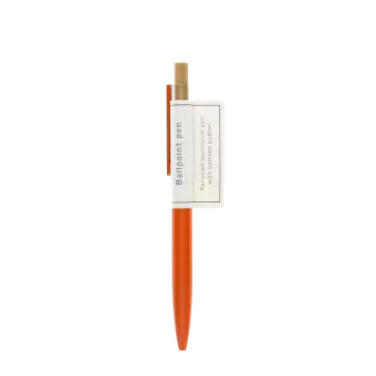 Recycled ballpoint pen - Orange