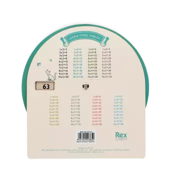 Multiplication wheel