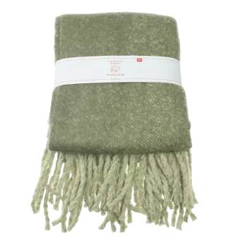 A green blanket
