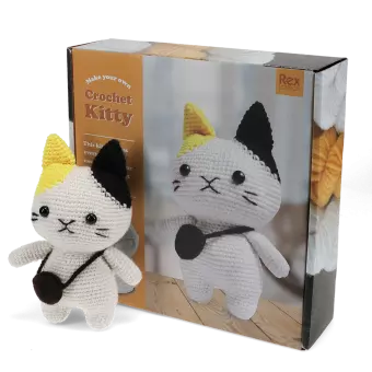 Make your own crochet animal kit - Cat