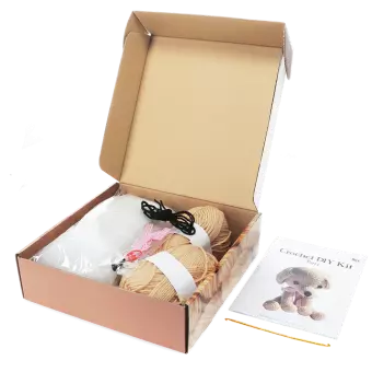 Make your own crochet animal kit - Puppy