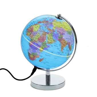 USB world globe light (14.2cm) - Classic