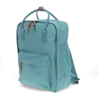 Compact backpack blue