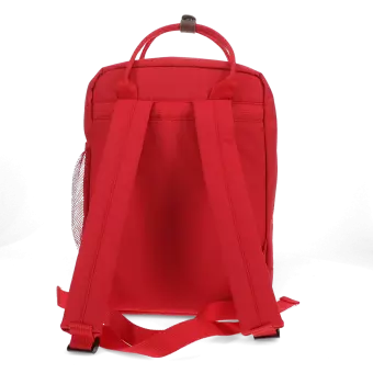 Compact backpack red
