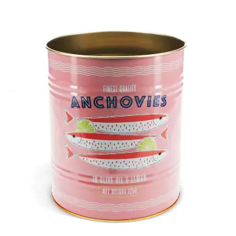 Set of 2 storage tins - fish