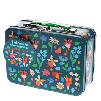 Tin case - Fairies in the Garden