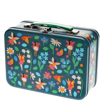 Tin case - Fairies in the Garden
