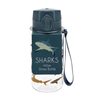 Children's sports bottle 450ml - Sharks
