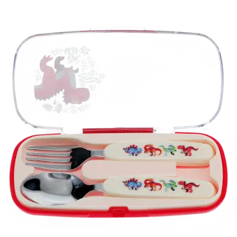 Children's cutlery set - Baby Dinos