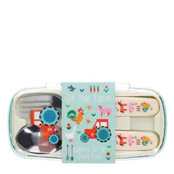 Children's cutlery set - Farmyard
