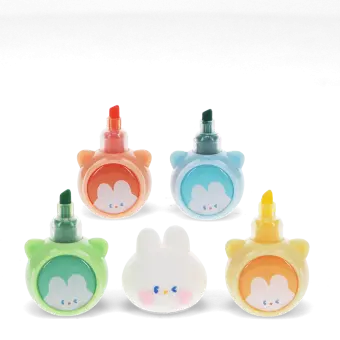 bunny highlighters set