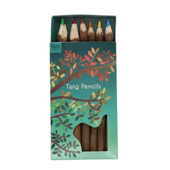 Twig coloured pencils (set of 6)