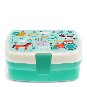 Lunch box with tray - Farmyard