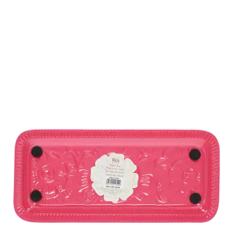 Enamel trinket tray - Vibrant pink