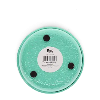 Enamel trinket dish - Aqua