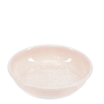 Enamel trinket dish - pink